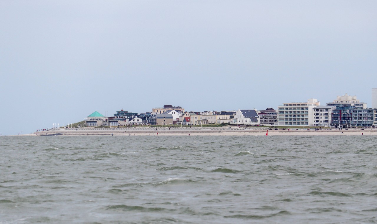 Blick auf Norderney.