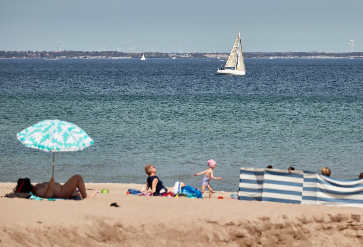 Ostsee Lübecker Bucht Modellregion Touristen Neustadt in Holstein