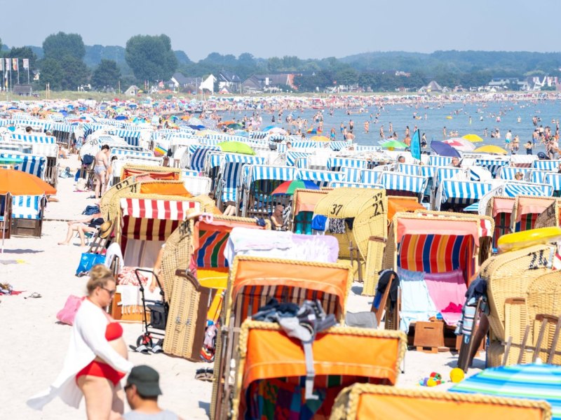 Ostsee Strandampel Strand-Ticker Lübecker Bucht Kellenhusen Scharbeutz Heiligenhafen Nordsee Spätsommer