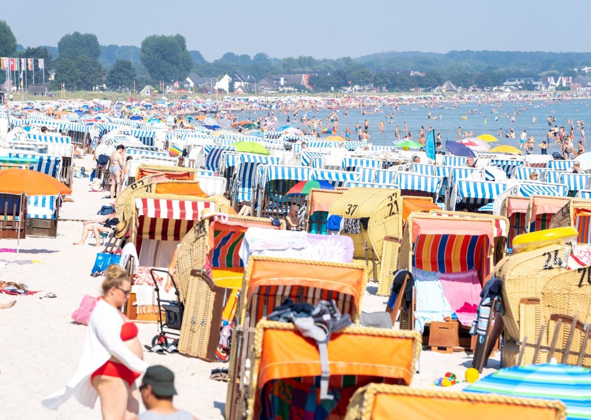 Ostsee Strandampel Strand-Ticker Lübecker Bucht Kellenhusen Scharbeutz Heiligenhafen Nordsee Spätsommer