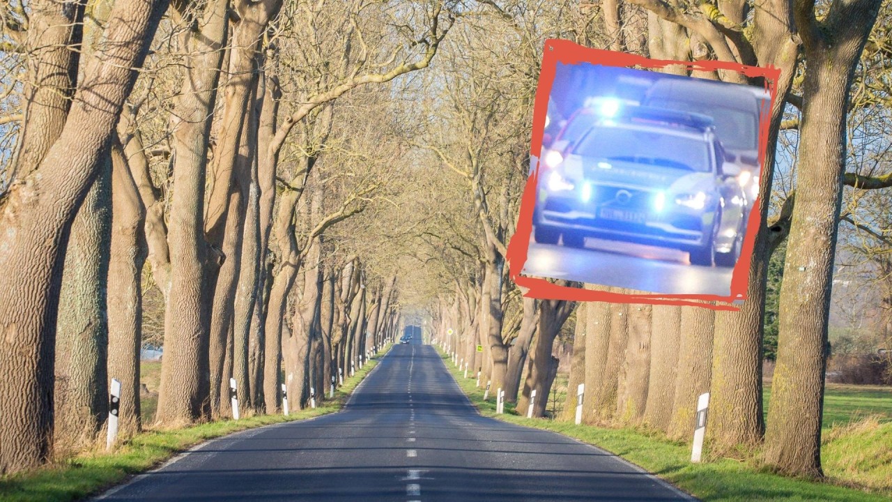 Der Motorradfahrer flüchtete zunächst vor einer Kontrolle der Polizei auf Rügen. 