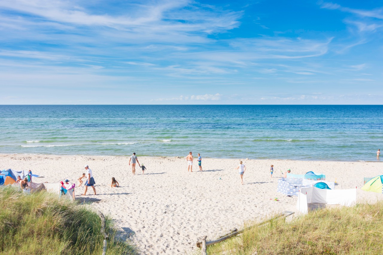 Der Strand auf Rügen.