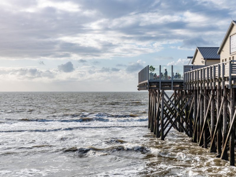 Sankt Peter-Ording Schutzstation Wattenmeer Strand