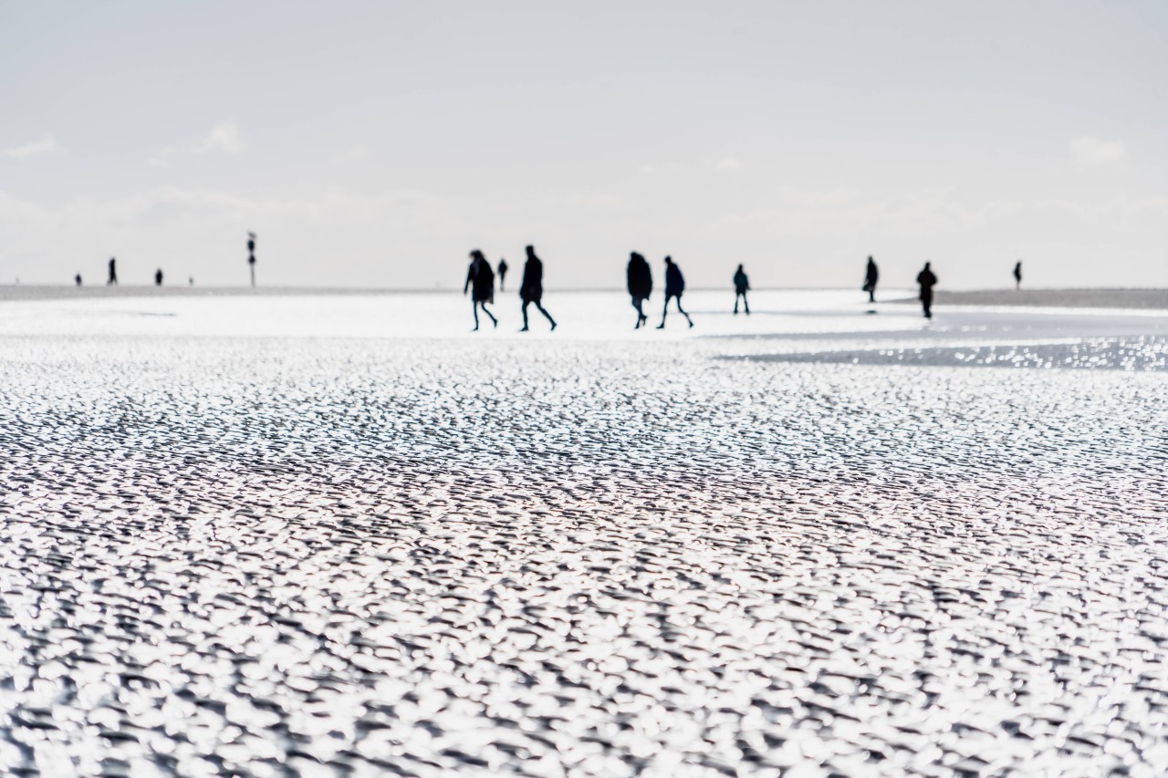 Nochmals den Strand von Sankt Peter-Ording sehen – das war der Wunsch einer Frau. 