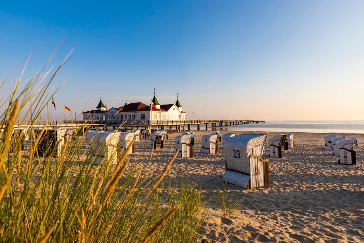 Im Strandkorb in der Sonne liegen – danach sehnen sich viele Usedom-Fans