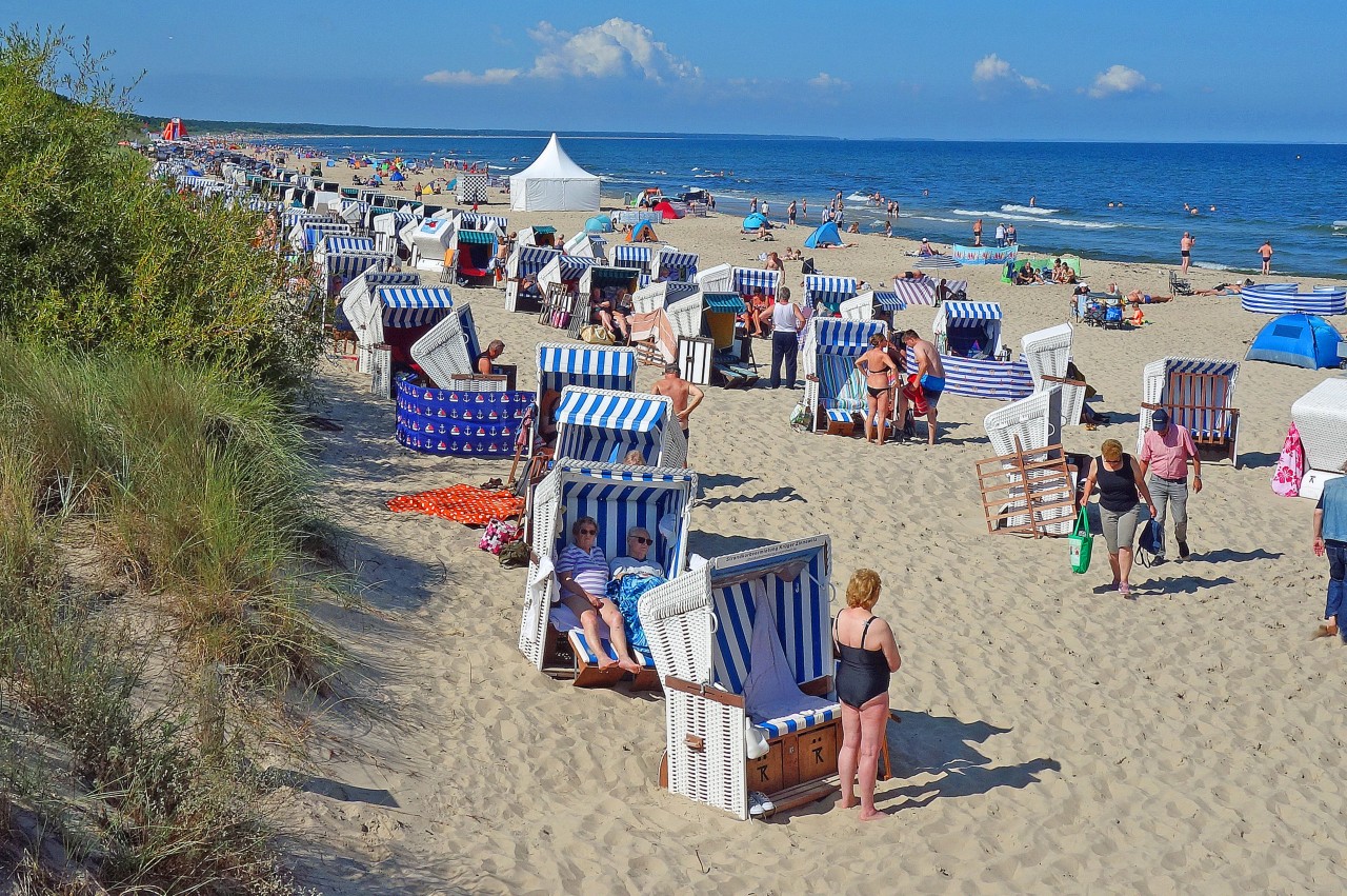 Auf Usedom waren die Strände in diesem Sommer ziemlich voll. 