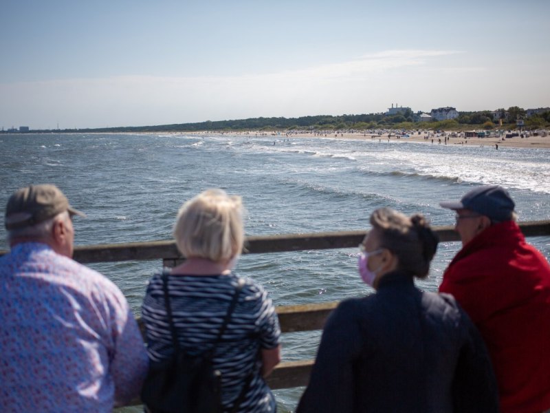 Usedom Ostsee Insel Tourismus Einheimische Corona Urlaub Oktober
