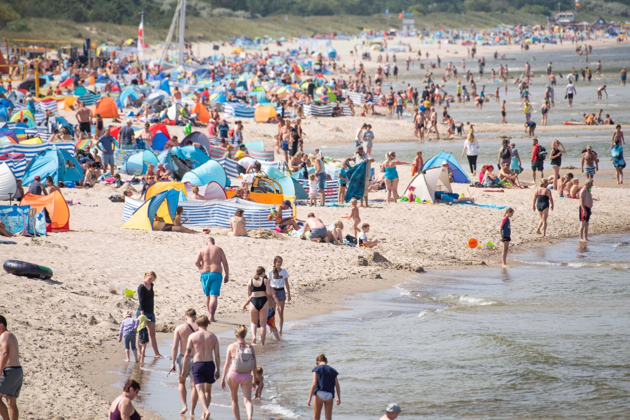 Auch an den Stränden von Usedom muss aufgeräumt werden