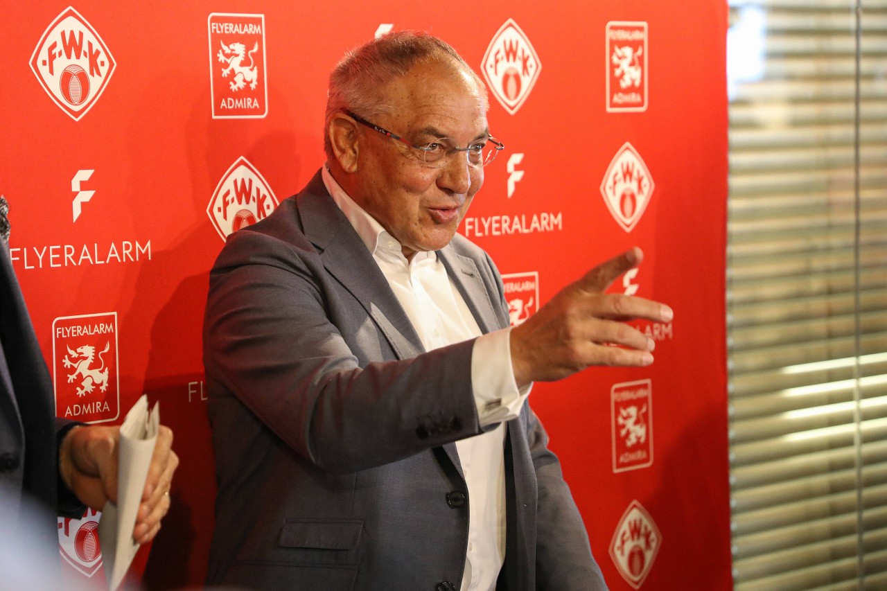 Seit Januar 2020 ist Felix Magath bei Flyeralarm für den Fußball zuständig.