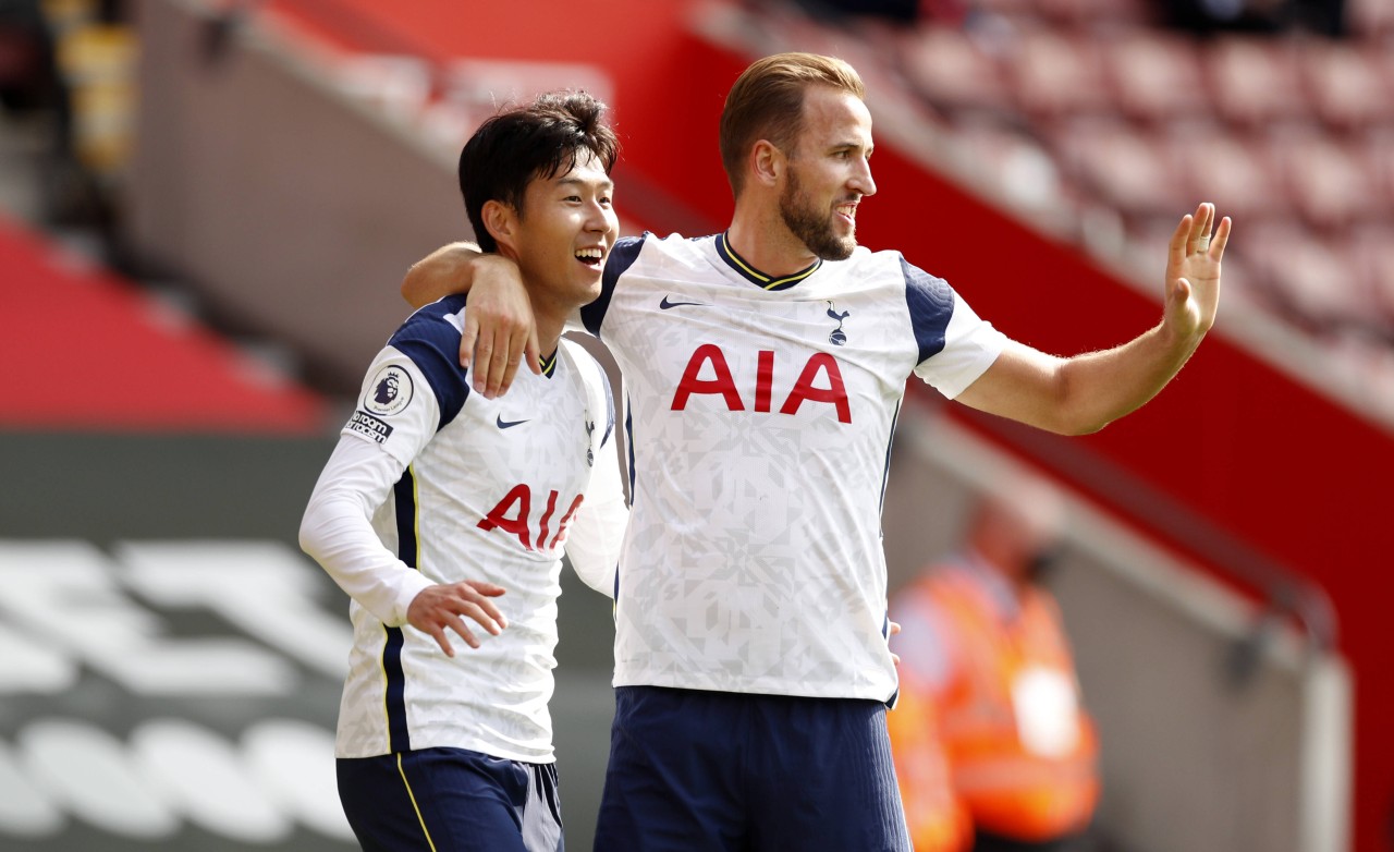 Heung-Min Son mit seinem kongenialen Partner Harry Kane.