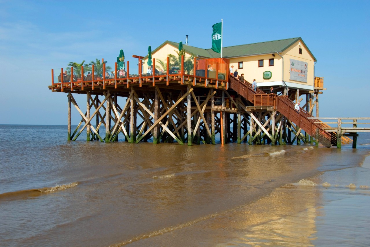 Die Strandbar bei Sankt Peter Ording (SPO).