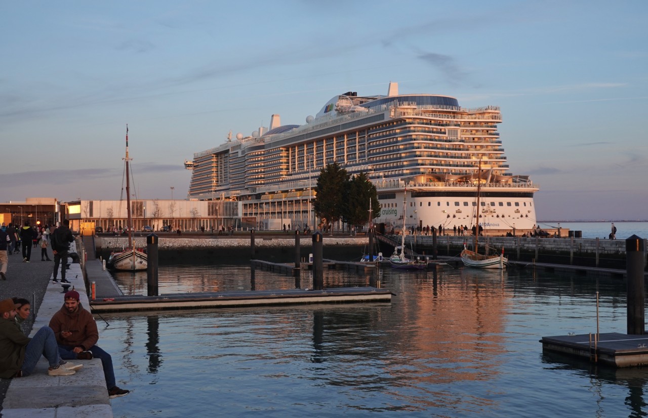 Die „Aida Nova“ erlebte ein ganz besonderes Treffen. (Archivbild)