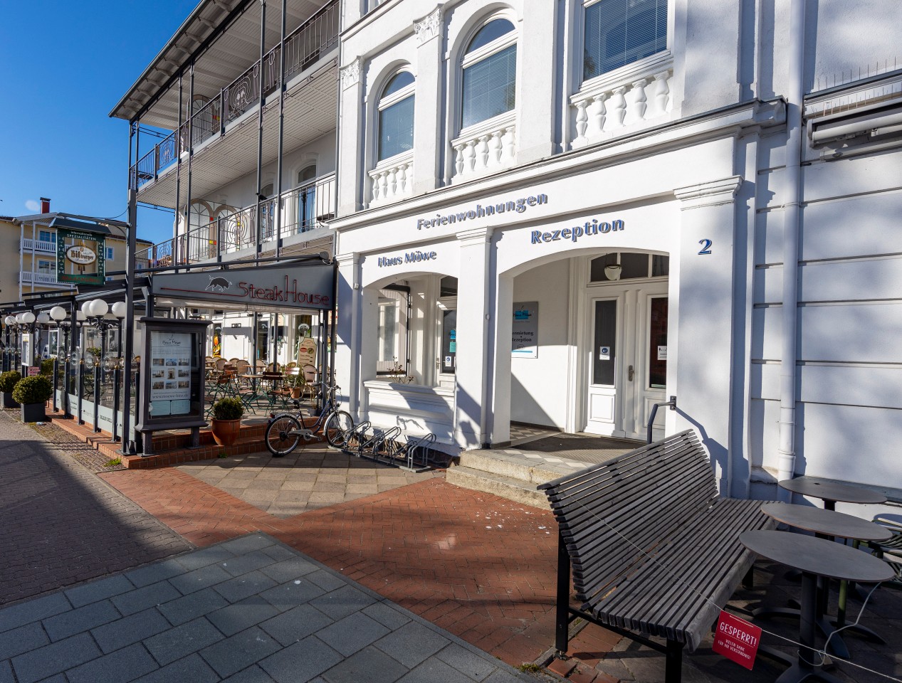 Ferienwohnungen im Ostseebad Binz auf Rügen.