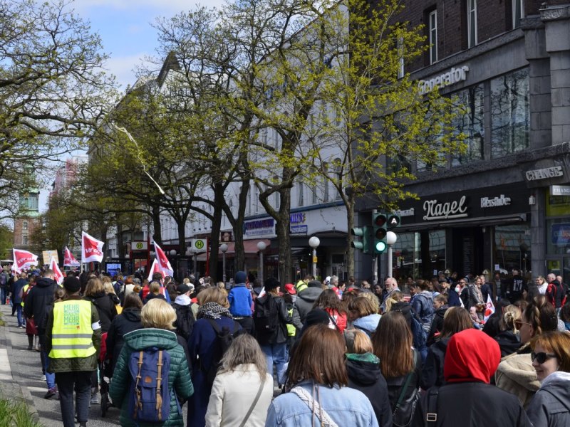 Hamburg Streik Verdi