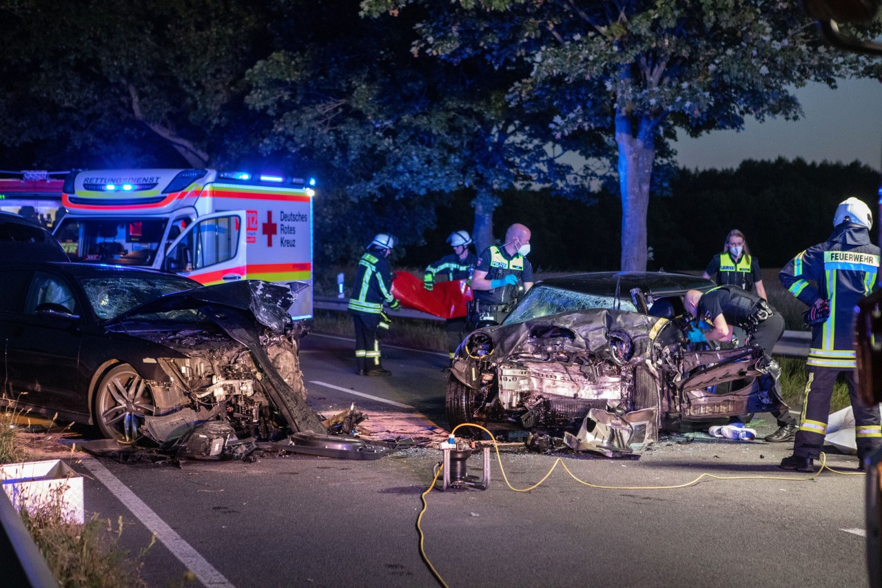 Schwerer Unfall in Buchholz in der Nordheide, kurz vor Hamburg