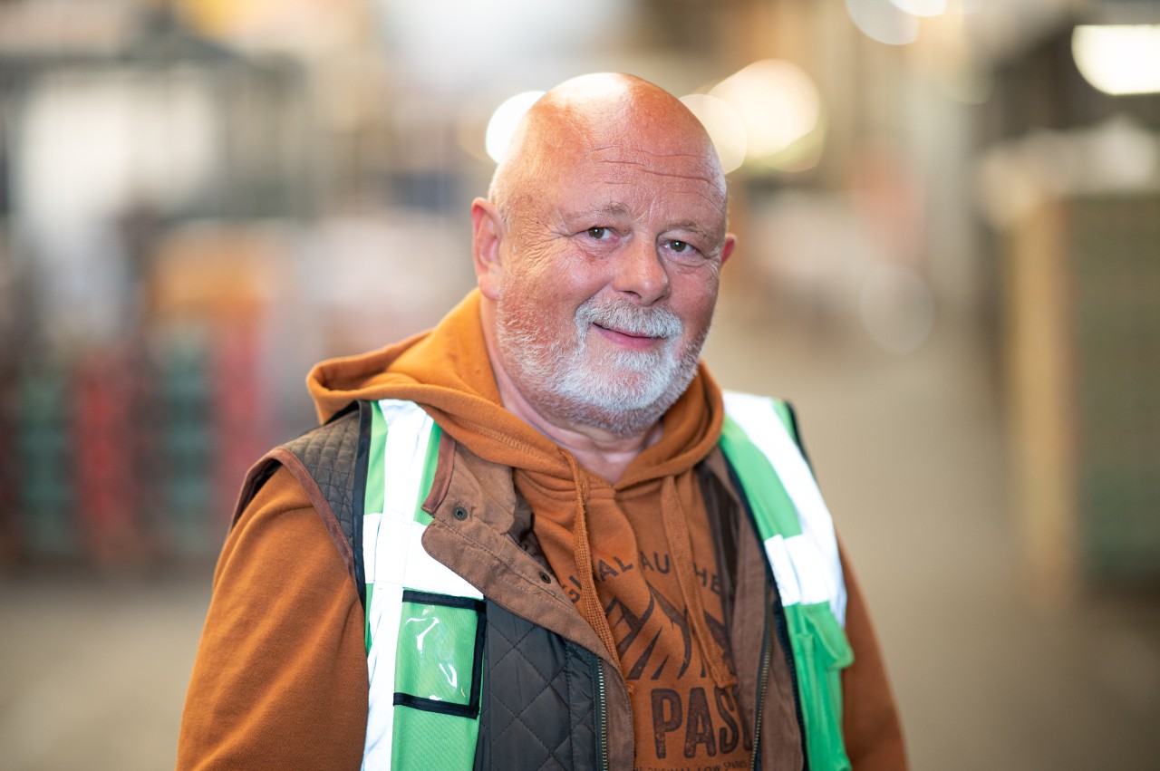 Joachim Köhler, Leiter von Führungen über den Großmarkt in Hamburg.