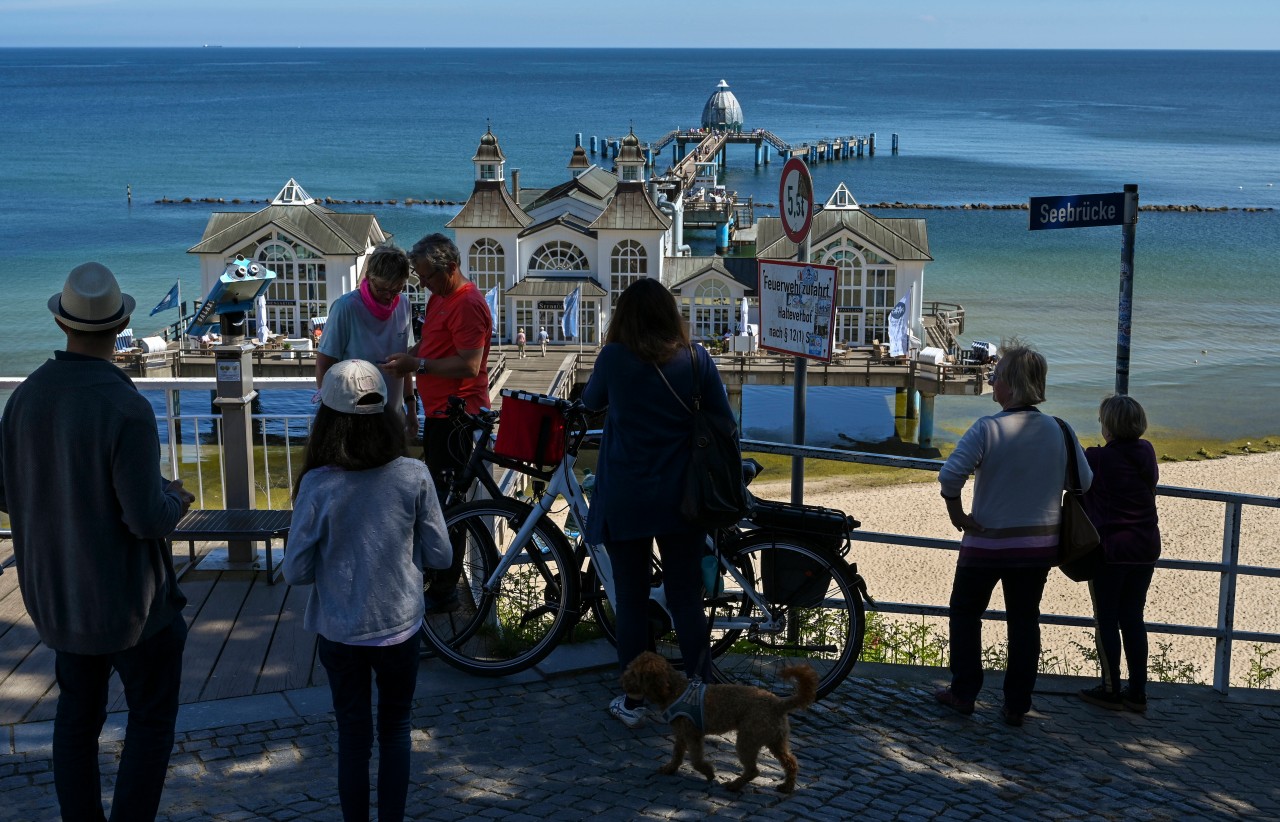 An der Seebrücke Sellin auf Rügen begann ein Mann eine verhängnisvolle Tour.