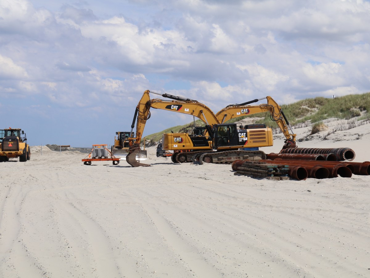 Bagger auf Norderney