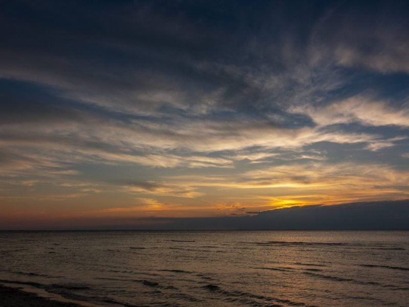 Lubmin Rügen Sonnenuntergang