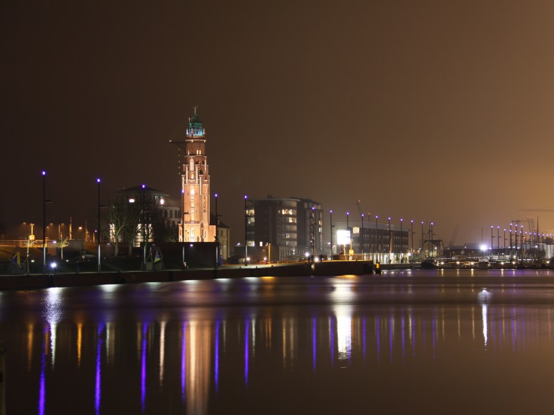 Bremen bei Nacht