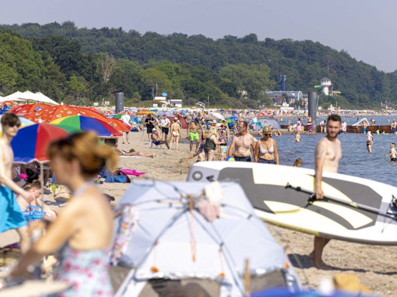 Viel los in Timmendorfer Strand