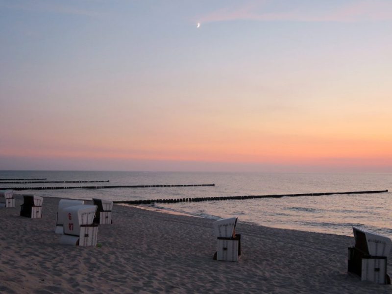 Ostsee Sonnenuntergang