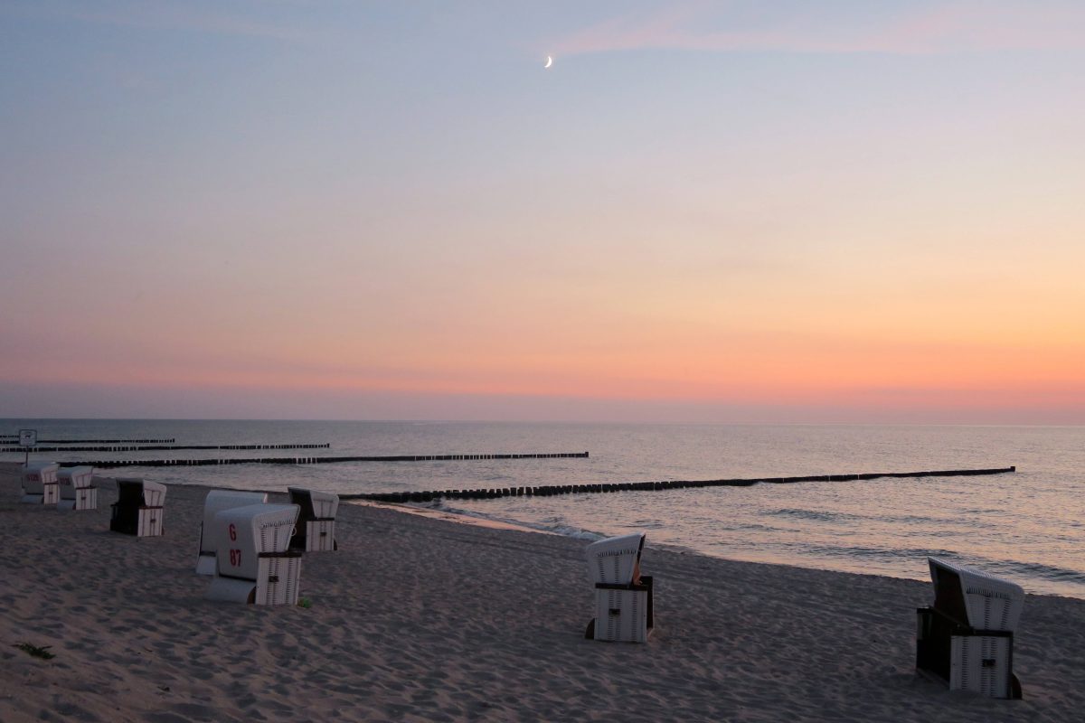 Ostsee Sonnenuntergang