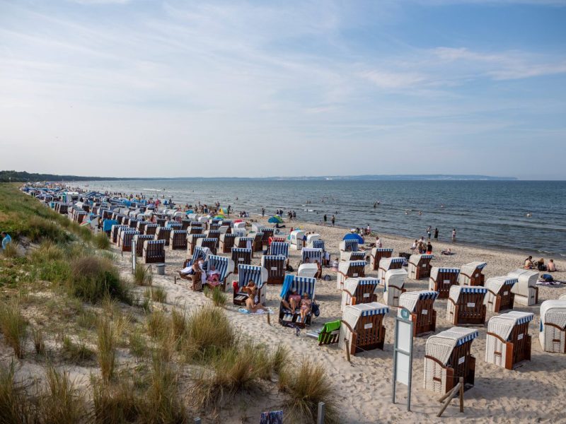 Ostseestrand auf der Insel Rügen