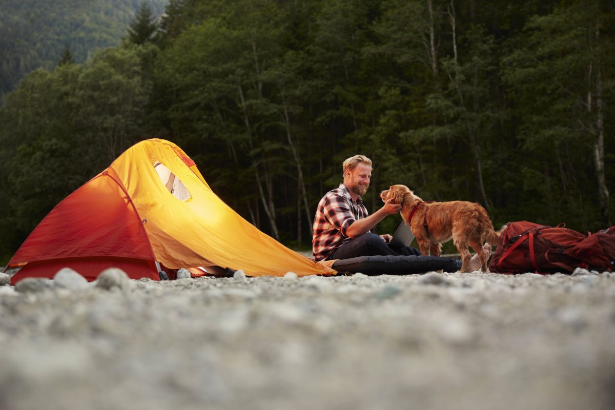 Camping mit Hund