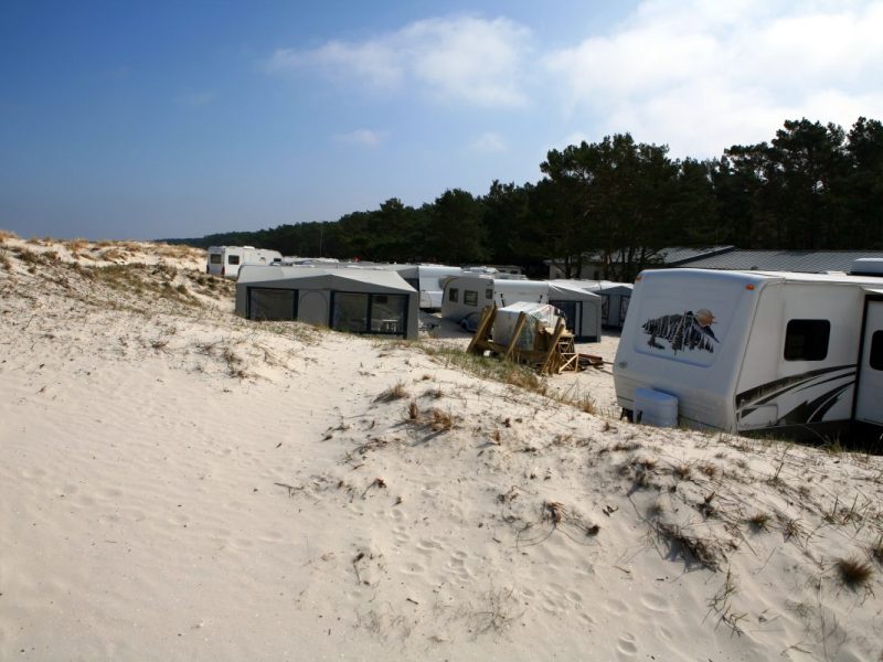 Camping an der Ostsee: Für einige Urlauber war's das erst mal