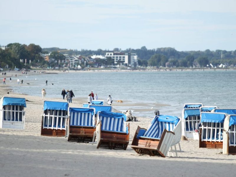 Nicht viel los an der Ostsee
