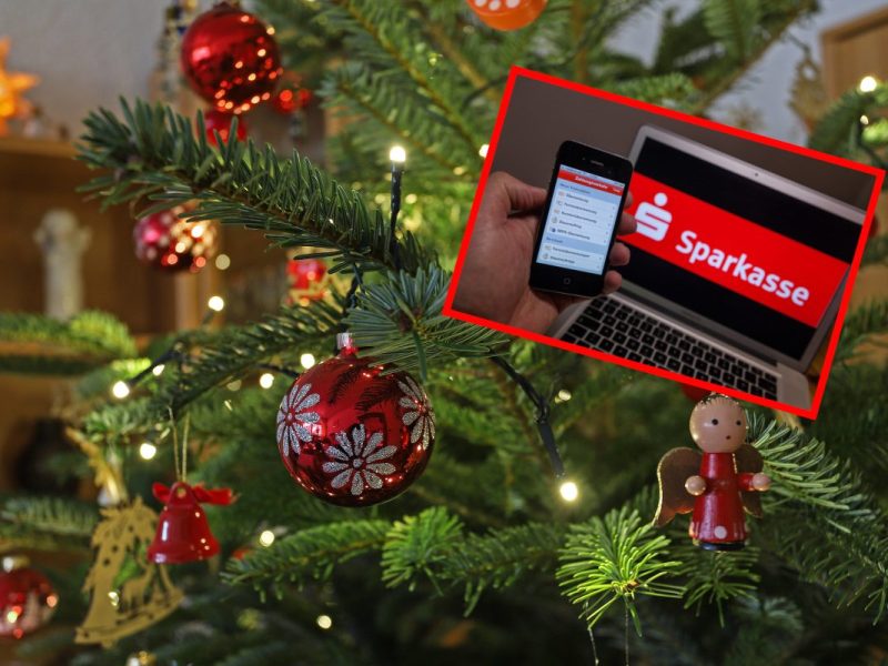 Sparkasse Weihnachten