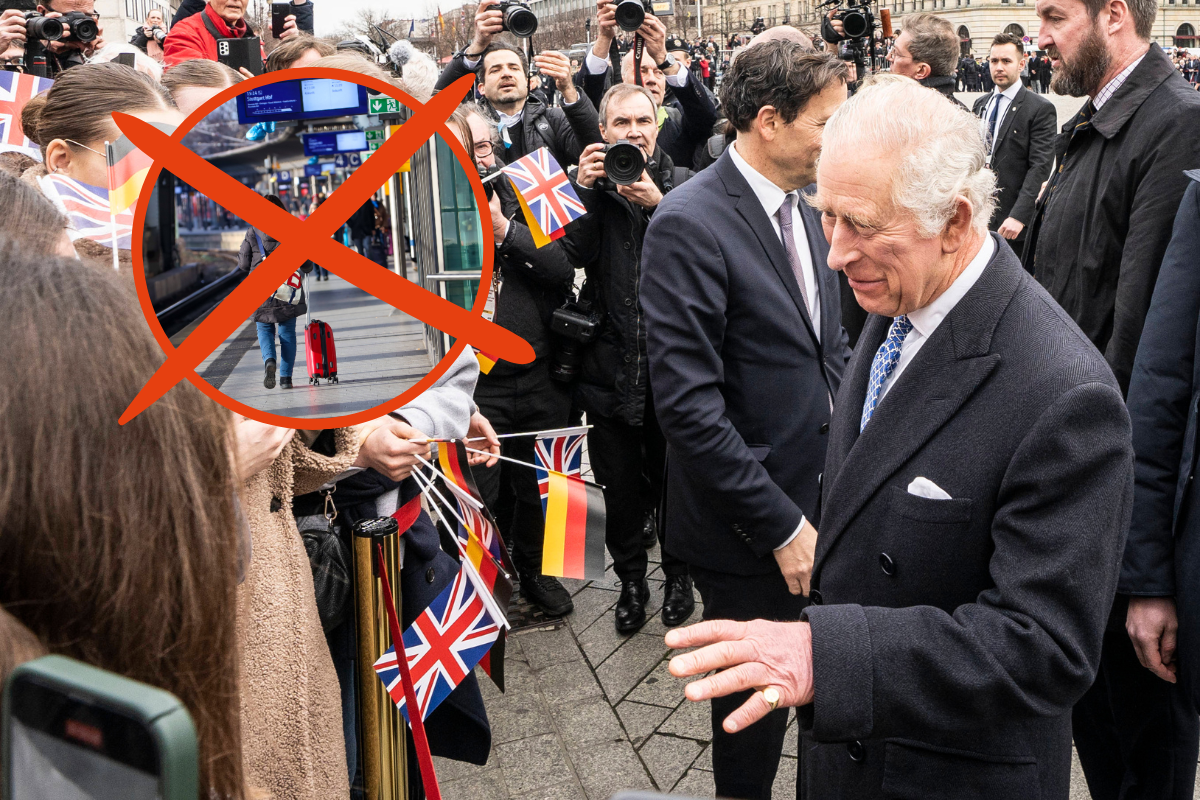 König Charles III. in Hamburg