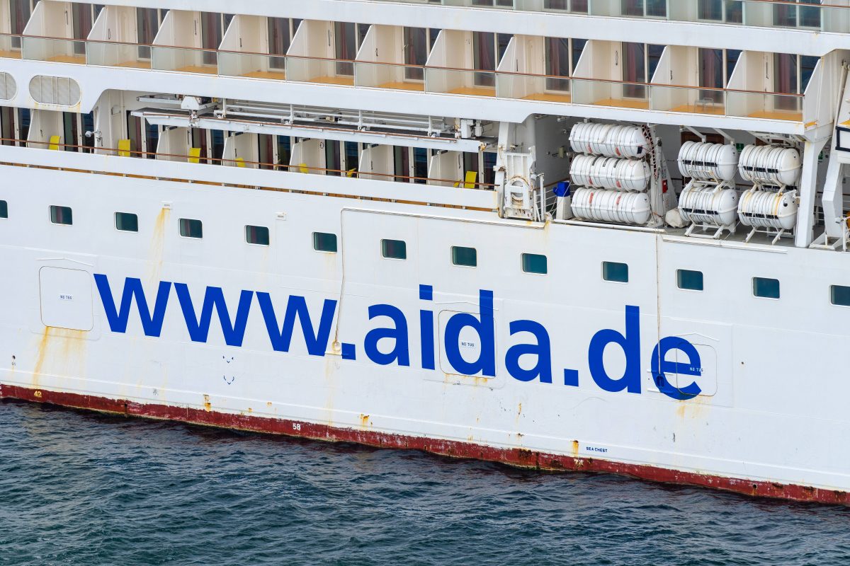 Kreuzfahrtschiff der Reederei AIDA Cruises