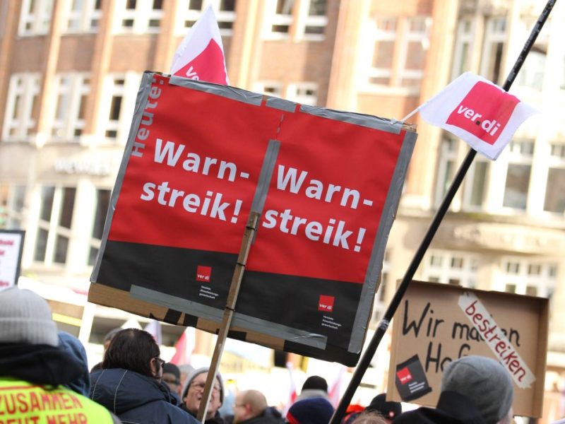 Streik in Hamburg