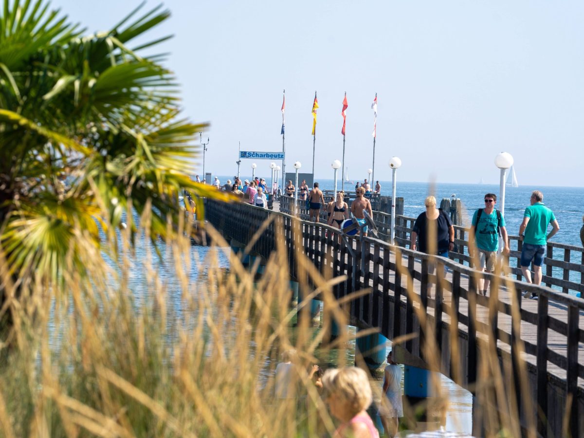 Ostsee-Strand in Scharbeutz