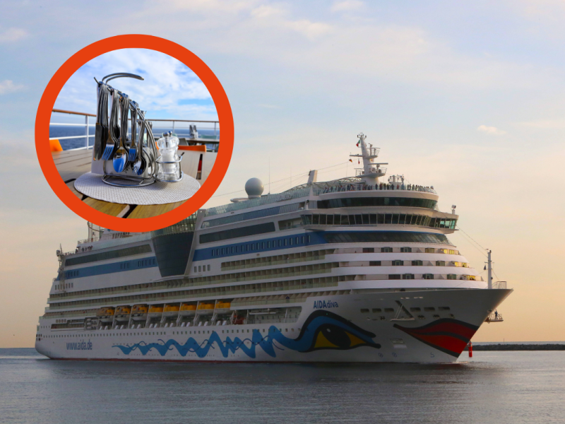 Lange Wartezeiten und Frust auf Schiffen von Aida.