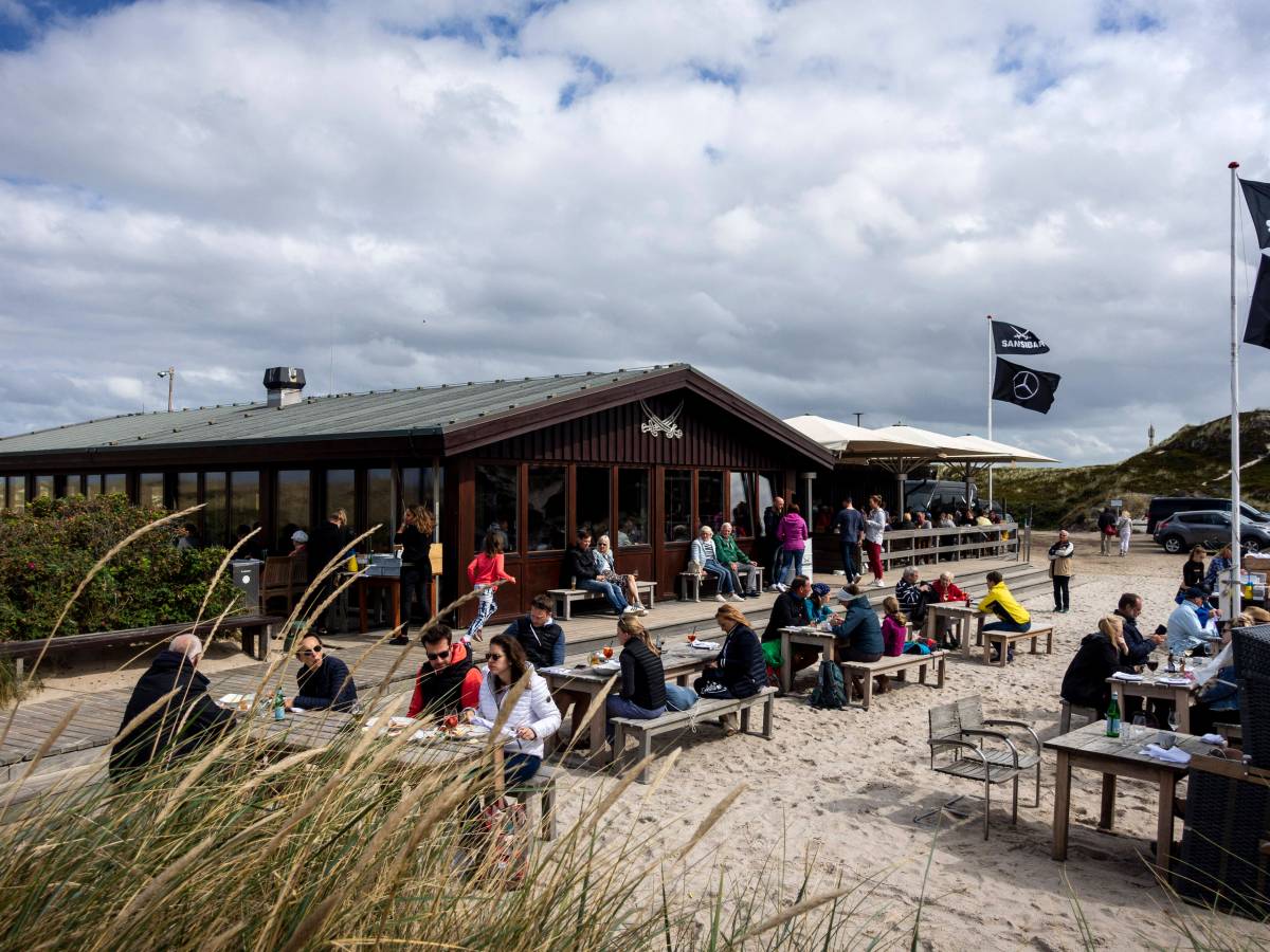 Sylt: Begehrtes Ausflugsziel - das Restaurant Sansibar.