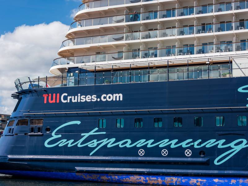 Der neue Schiffsname von „Mein Schiff