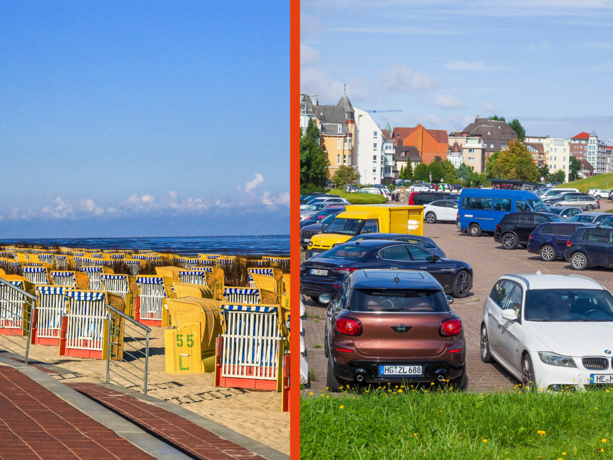 Urlauber verärgert über hohe Preise an der Nordsee.