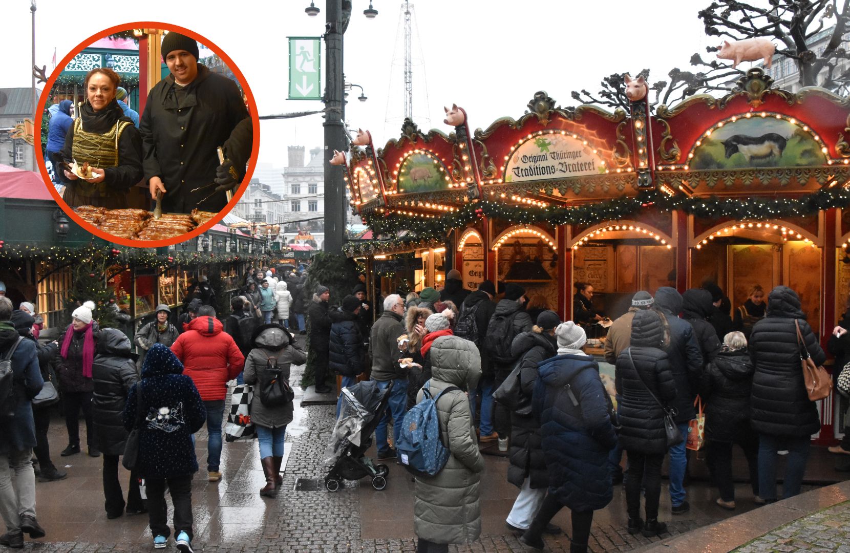 Hamburg Weihnachtsmarkt PreisRekord für Bratwurst! „Alles zerstört