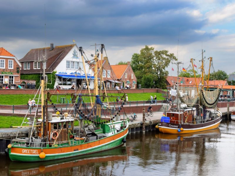 Restaurant im Hafen von Greetsiel an der Nordsee dicht!