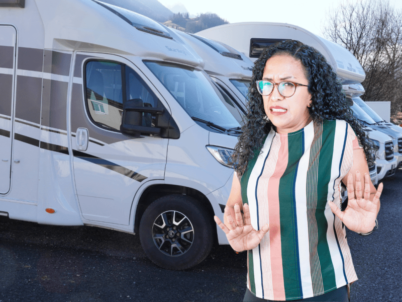 Ärger beim Camping-Fahrzeug im Winter!