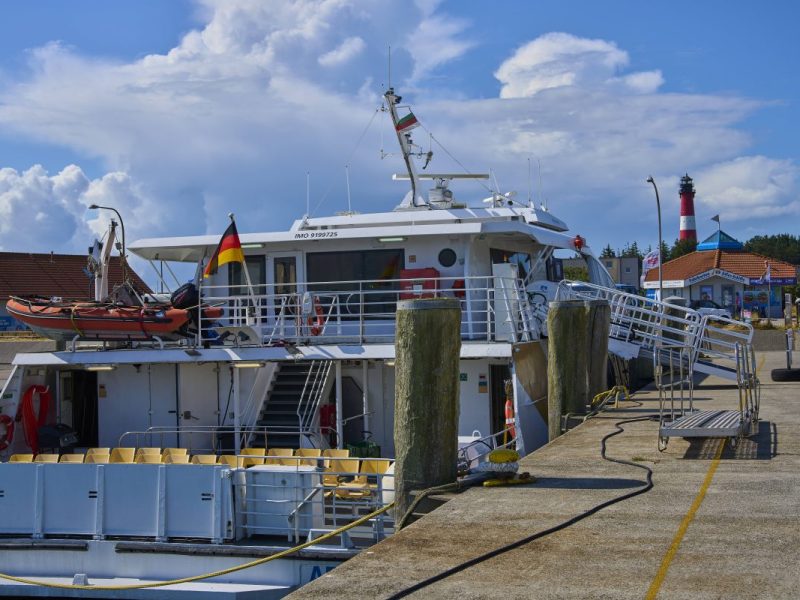 Hafen von Hörnum auf Sylt