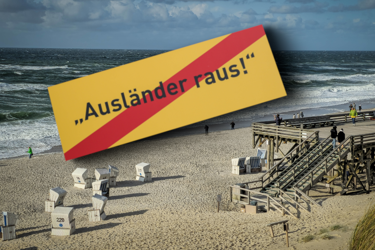 "Ausländer raus"-Rufe in Sylt sorgen für Wirbel.