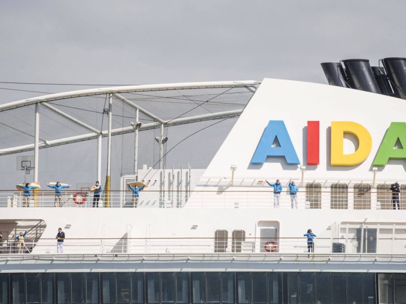 Eine unschöne Szene spielte sich auf einem Aida-Schiff.