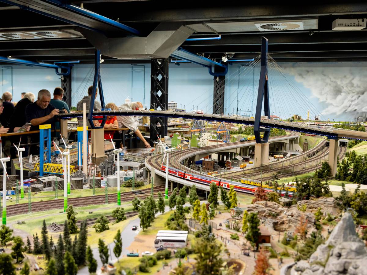 Das Miniatur Wunderland in Hamburg.