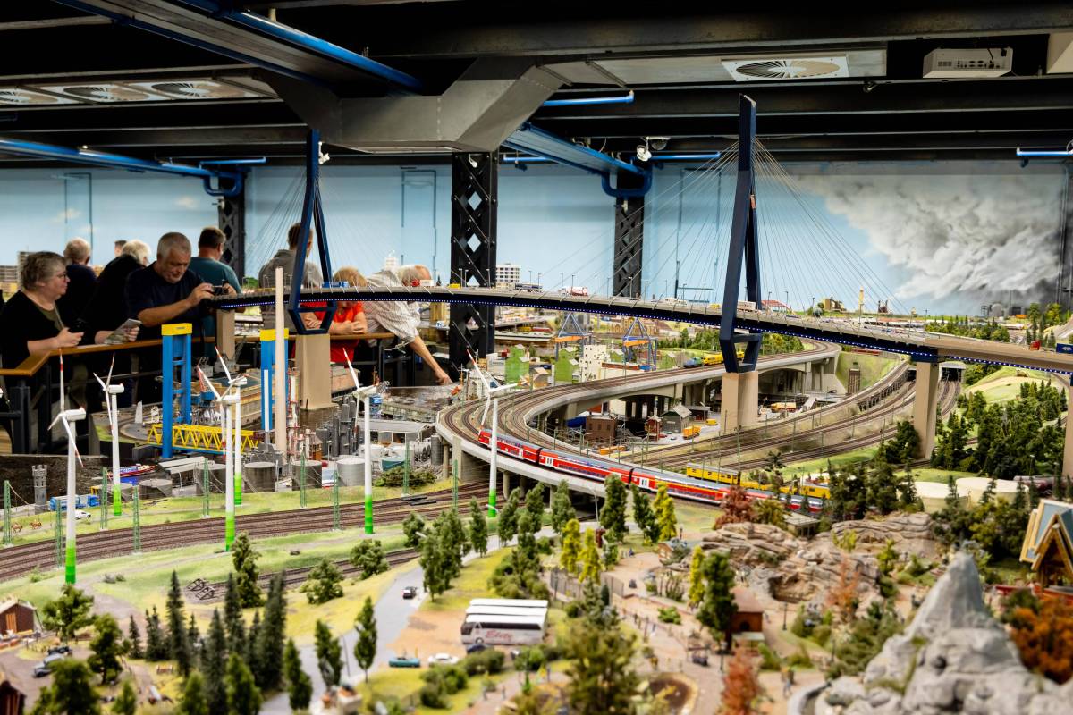 Das Miniatur Wunderland in Hamburg.