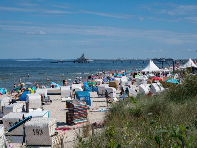 Der Strand von Usedom.