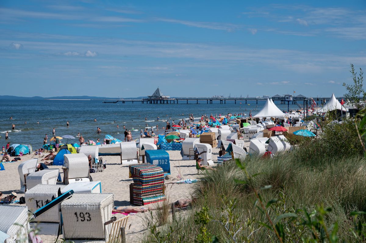 Der Strand von Usedom.